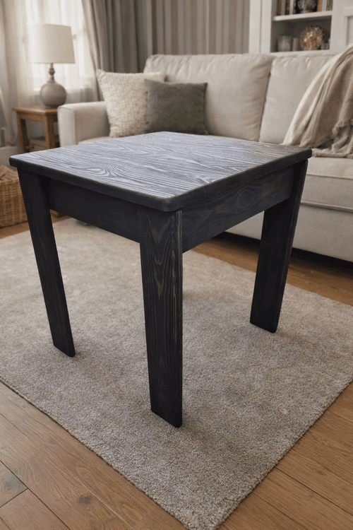 Міні-столик з натурального дерева